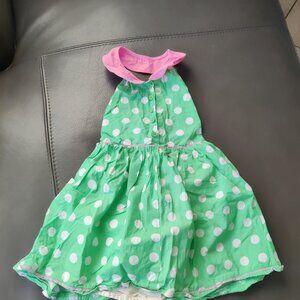 Mini Boden halter dress size 3